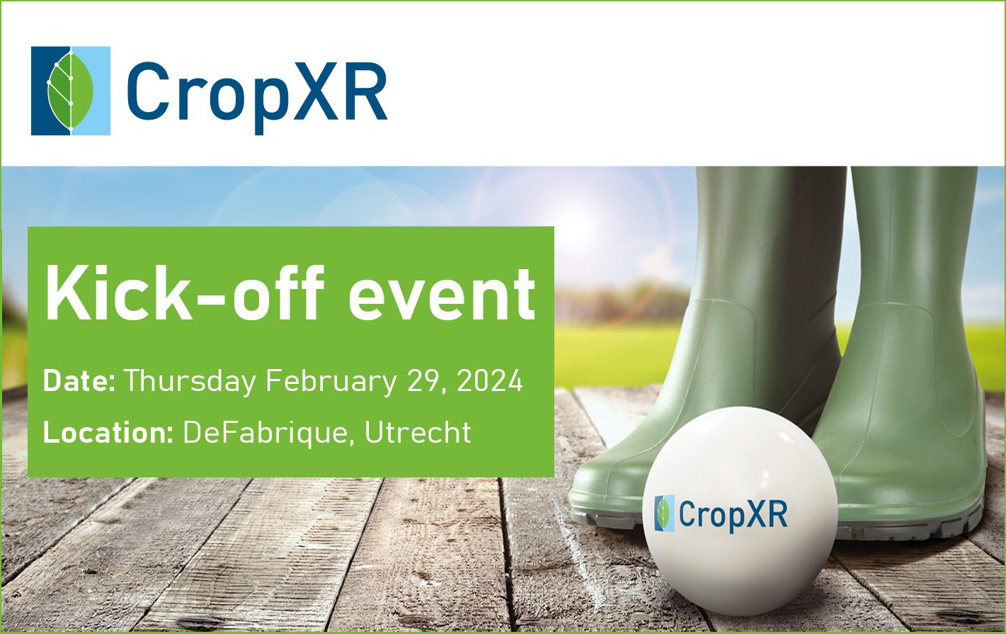 CropXR officially (and literally) kicked off