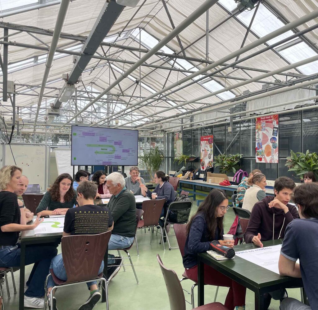 People working together at a conference